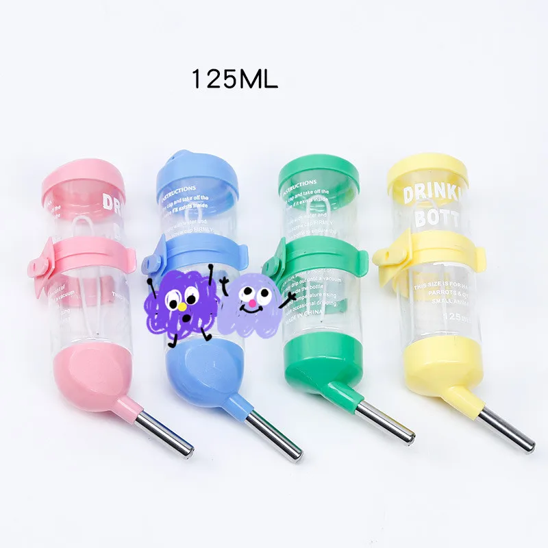 Rats guinea mice hamster small pet water bottle feeder dispenser