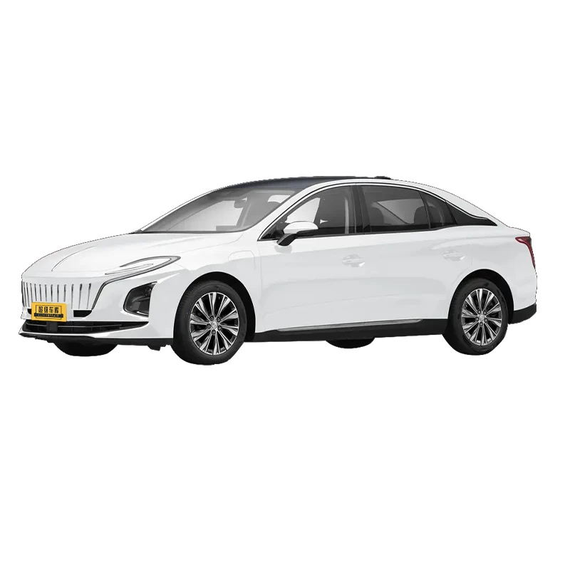 Hot Sale Hongqi E-QM5 Electric 4-Door 5-Seater Sedan FAW Manual Gearbox Leather Seats Rear Camera Left Steering