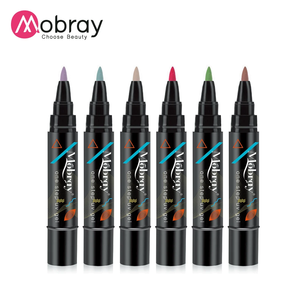 Beauty products long lasting uv led one step gel nail polish pen for beauty nail salon