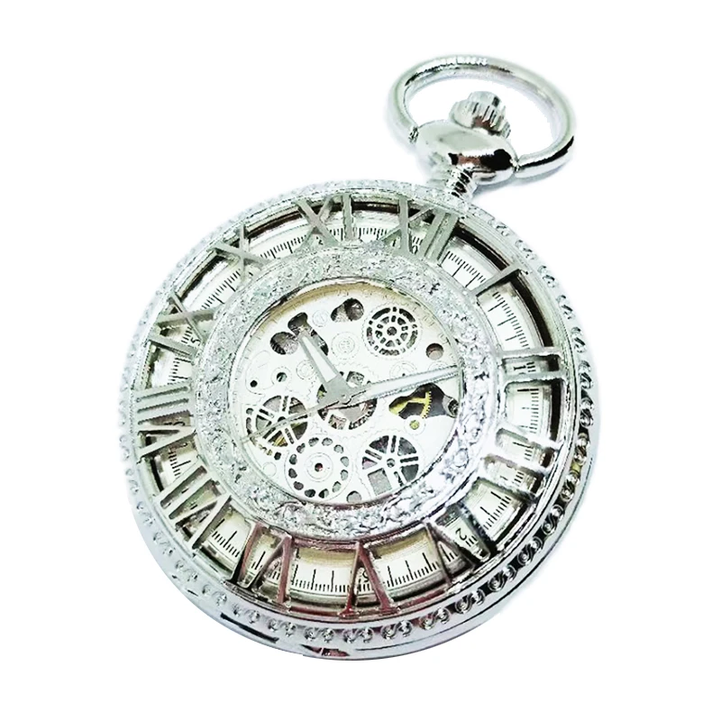 Уникальные Карманные часы PM7071, подарок на день Святого Валентина, мужской подарок, механический каркас