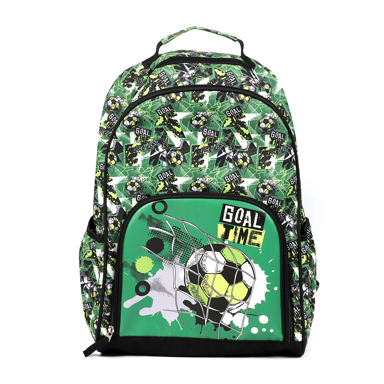5 in 1 Custom Soccer Fashion School Bag Pencil Pouch Bag Stationery Set with Lunch for Kids