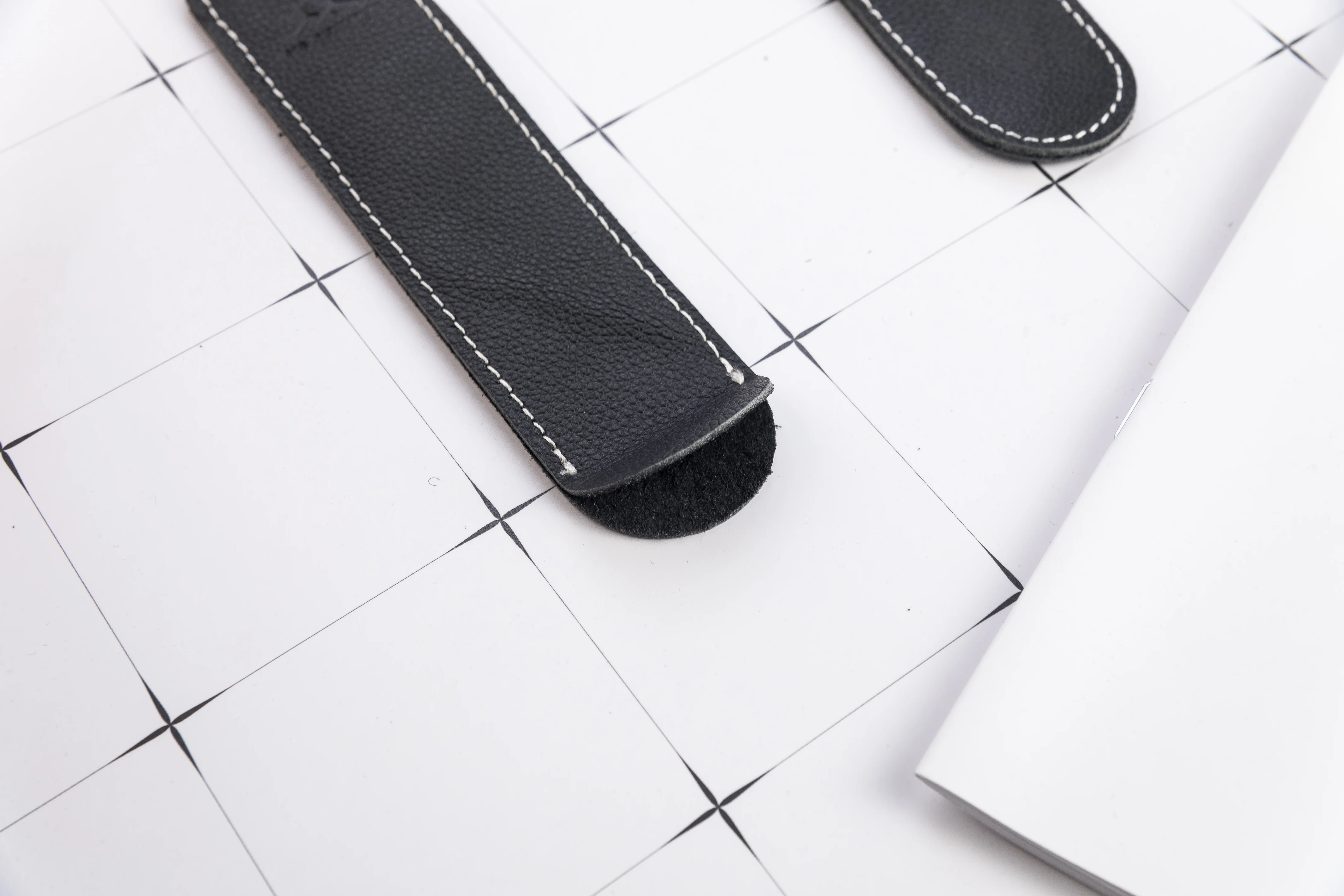 Artificial Leather Sleeve Slim Protective Pen Case With Custom Logo