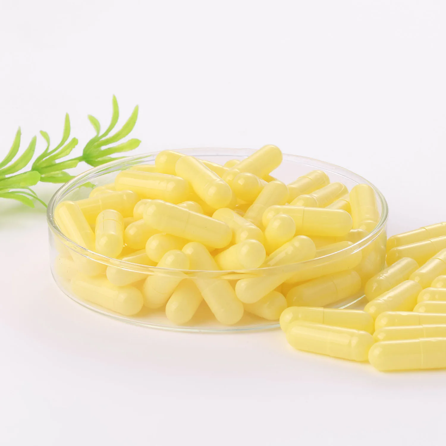 All sizes various colors available separated empty gelatin capsule shell