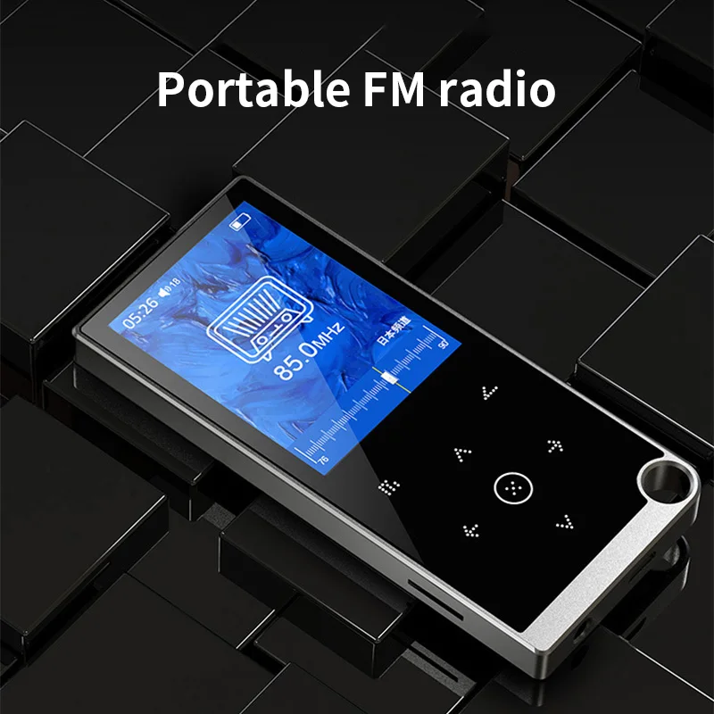Mp3-плеер 2 4 дюймов 8/16 ГБ музыкальный плеер с Fm-радио видеоплеером электронной книгой BT4.2 Mp3