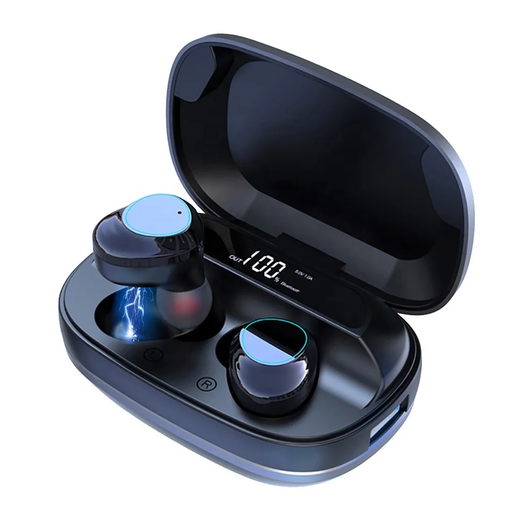 
G16 TWS Bluetooth Earphone Heavy Bass 6D Stereo HiFi Sound LED Display Headsets 3000mAh Charging Box IPX7 Waterproof 