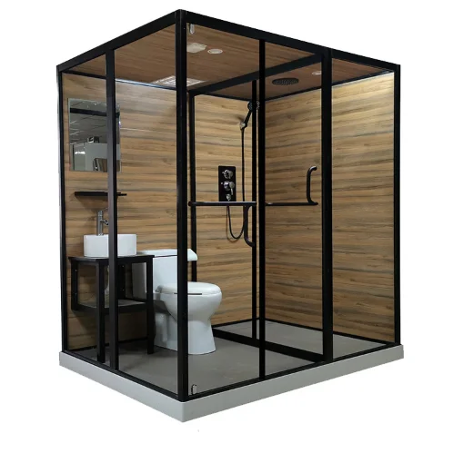 Indoor Outdoor Prefab Bathroom All In One Bathroom Units Complete Prefabricated Modular Bathroom