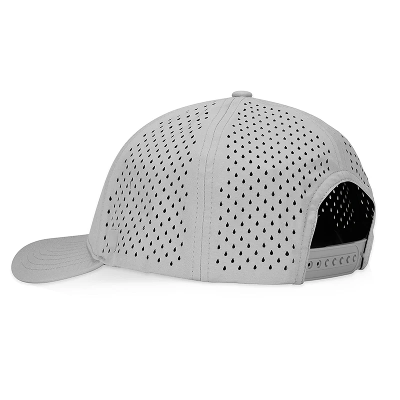 Premium australian black gray blue nylon curved brim mesh 6 panel trucker cap