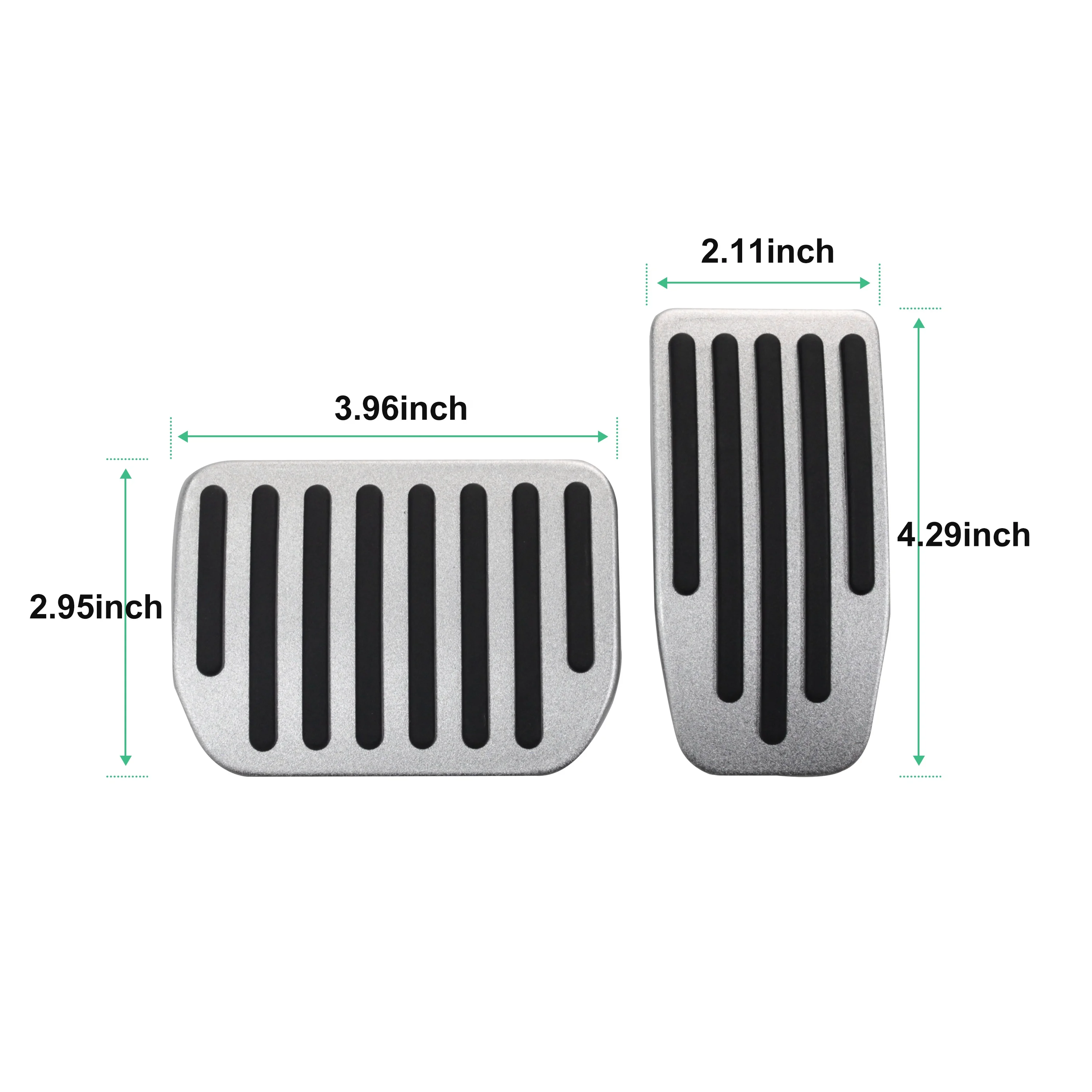 NITOYO  Aluminium Cover Set Clutch Brake Accelerator Rest Foot Gas Car 2022 Pedal Pad For Tesla Model Y Accessories