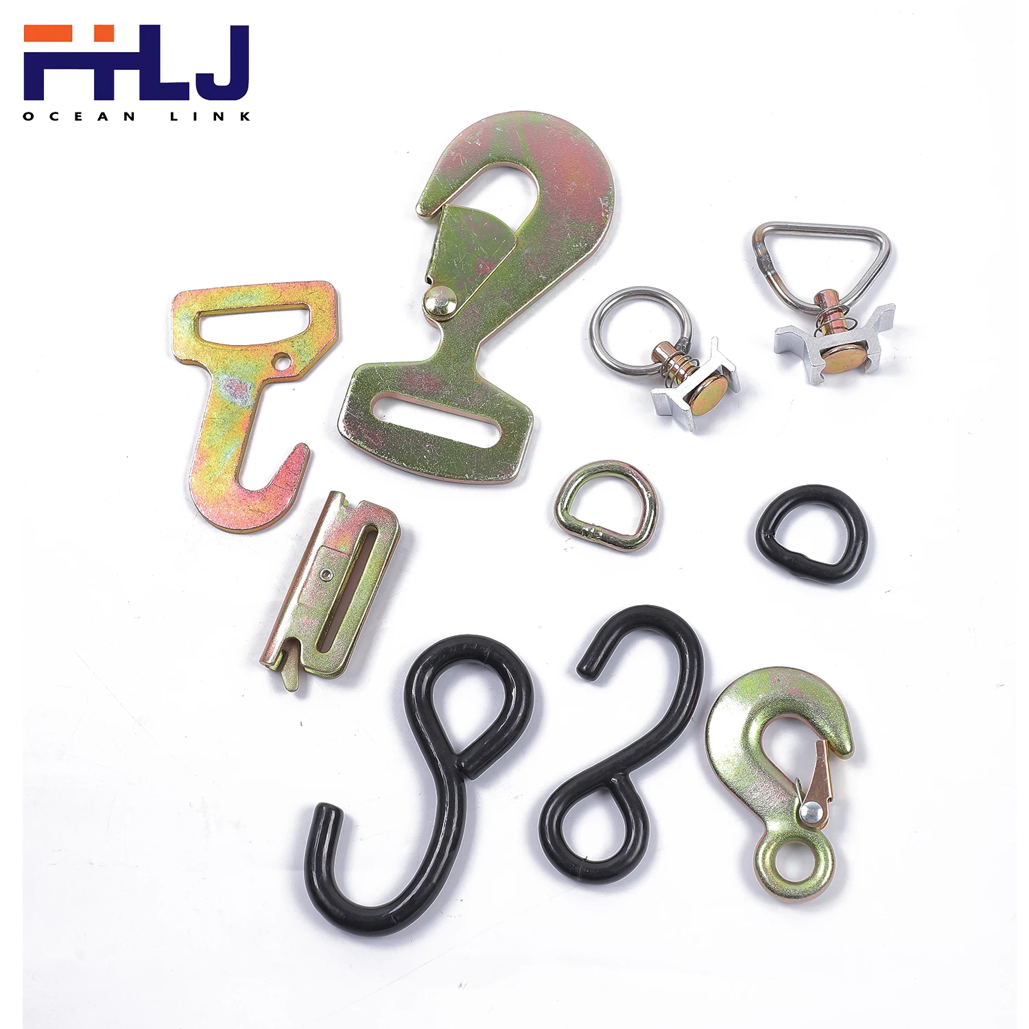Heavy Duty G70 Truck Chain Trailer Chain with Clevis Grab Hooks Chain Hook