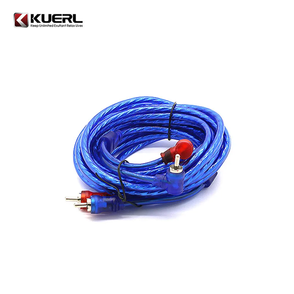 Factory supply 1200w car amplifier wiring Kits 10GA speaker cable for car subwoofer