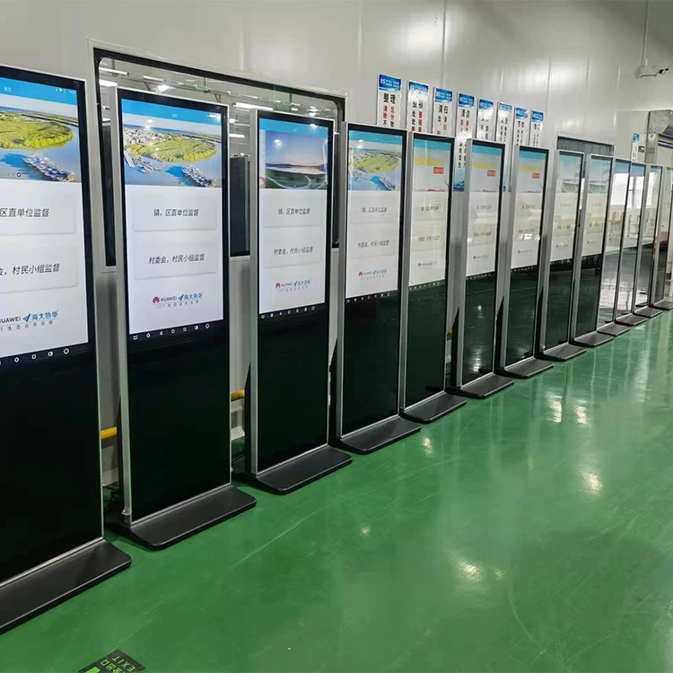 Hot 49 Inch Lcd Media Player Floor Standing Advertisement Display Board Indoor Advertising Monitor
