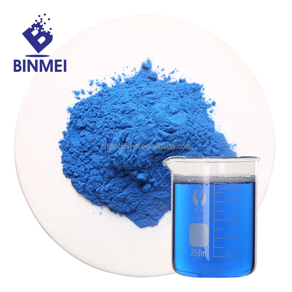 BINMEI Blue Spirulina Extract E10 High Coloring Rate Of Natural Pigment Pure Phycocyanin For Food And Beverage