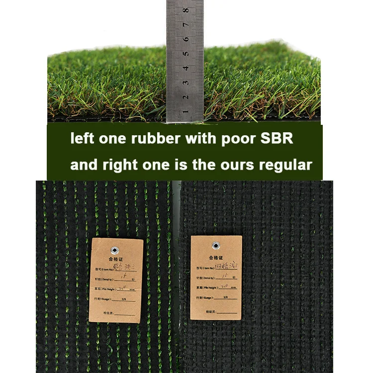 High Density 4 Colors Grass Yarn Garden Green Turf Artificial Grass Carpet Roll Artificial25mm