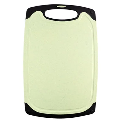 Plastic Cutting Board Chopping Board Set with Non-Slip Feet and Juice Grooves Larger Thicker Boards