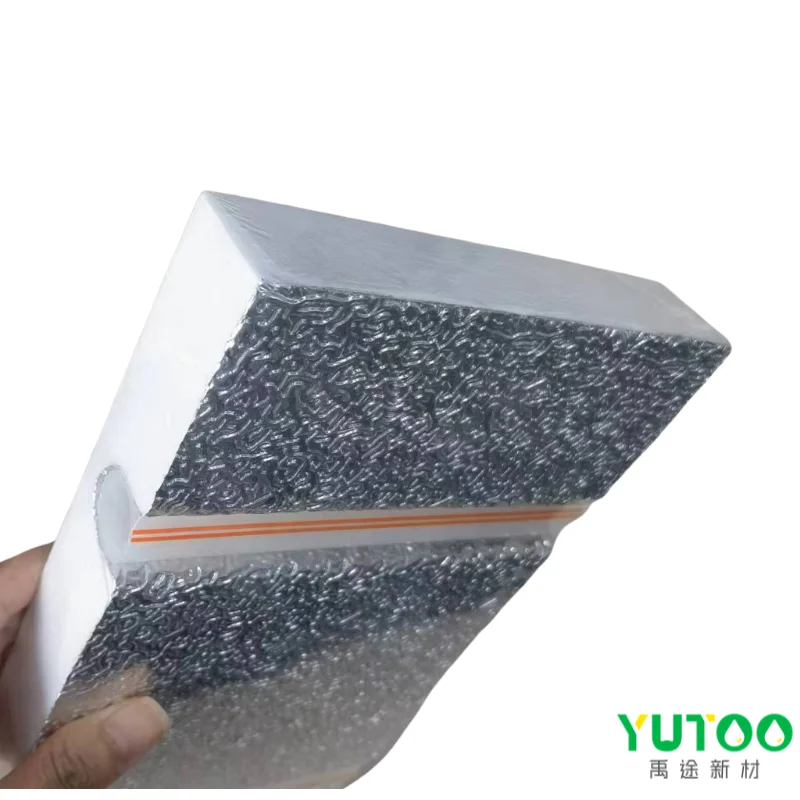 Water floor heating system embossed with Aluminum foil XPS foam core Underfloor radiant heating