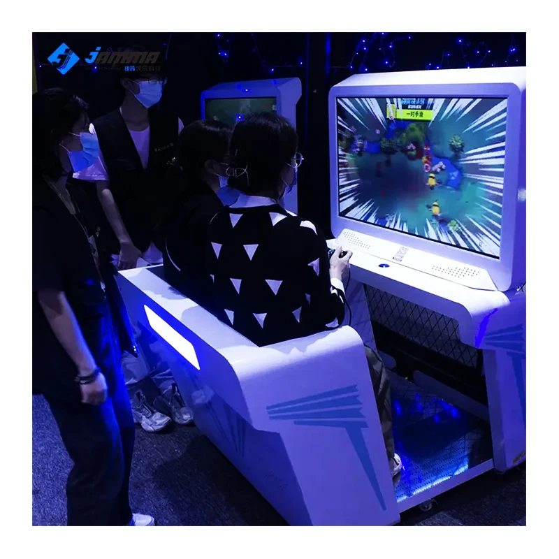 Big Video screen Arcade games 2 players Game party coin operated system customized logo amusement park earn money