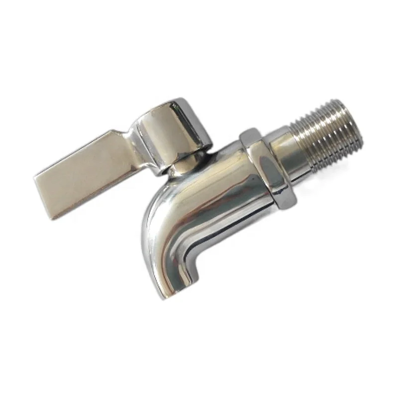 food grade ANSI 304 wine barrel faucet/tap /bibcock for home brewing