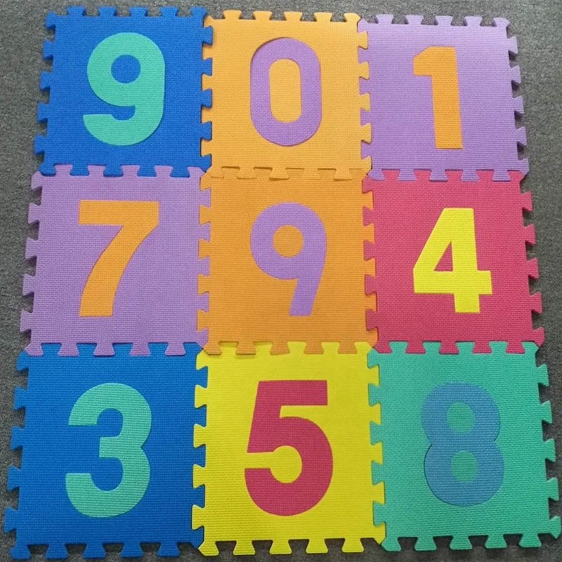 Soft EVA Foam Alphabet Baby Play MAT EVA 26 Letters and Numbers Puzzle Climbing EVA Foam Play Mat