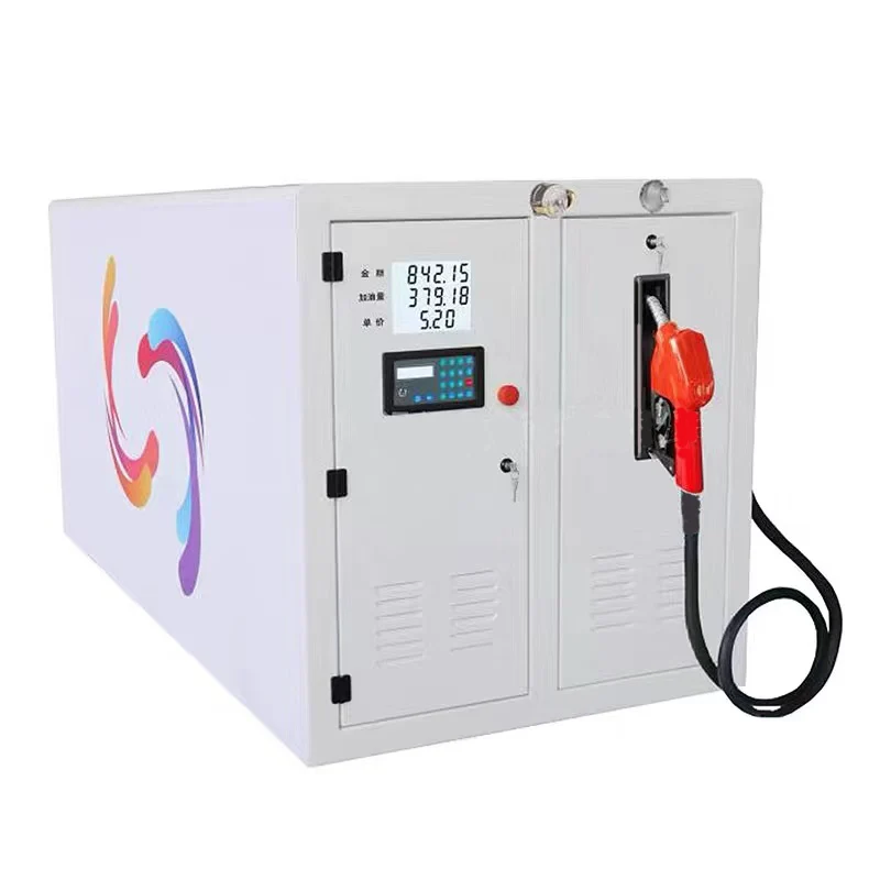 Mini Station Mobile Portable Containerized Fuel Station Container Fuel Petrol Station