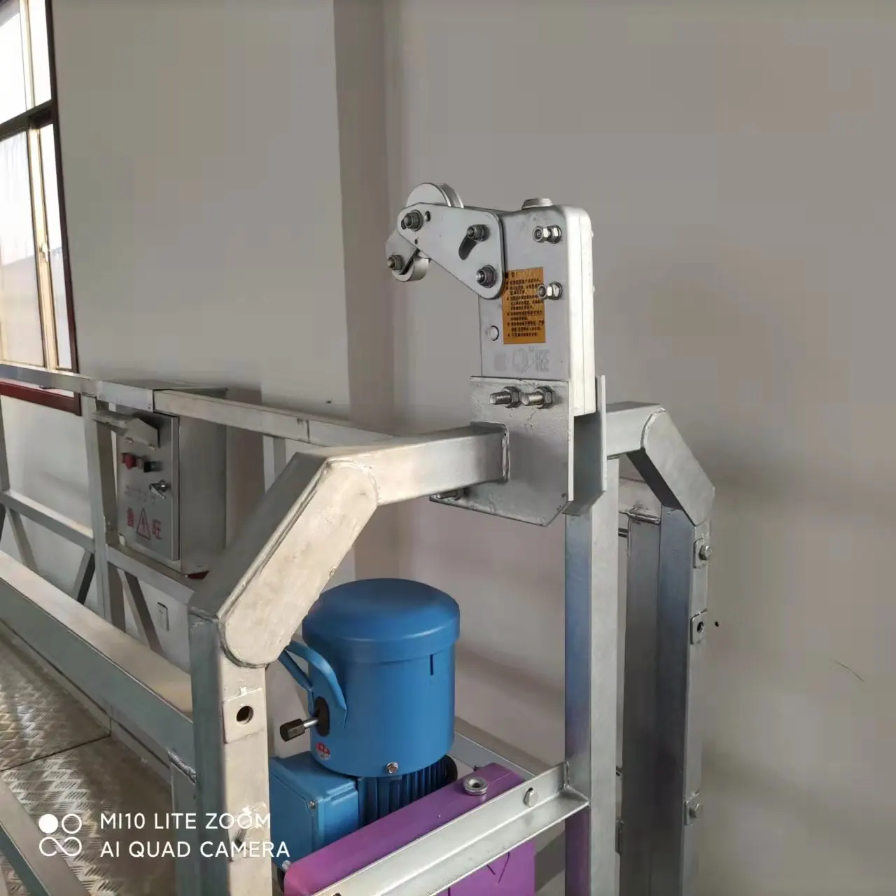 ZLP 630 aluminum electric hanging scaffold suspended gondola work platform lift