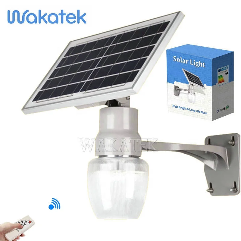 Литиевый садовый светильник Wakatek 3 режима уличный
