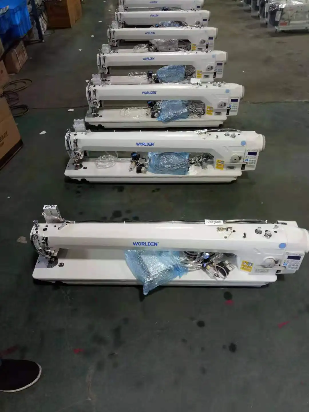 BR-M9988-85-D4 Direct-drive Long-arm Computerized Lockstitch Sewing Machine