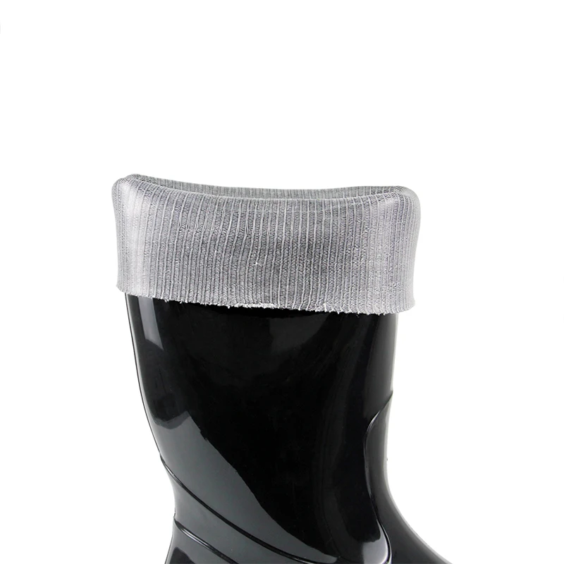Wholesale high quality popular modern style warm tall rubber anti odor rain boots