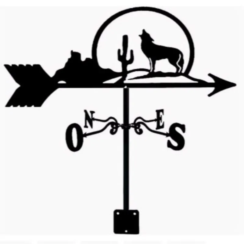 Metal Weathervane for Uncompromising Garden Decor