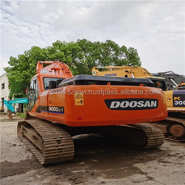 Used Construction Equipment Doosan Excavator, Second-hand Digger Doosan DH300