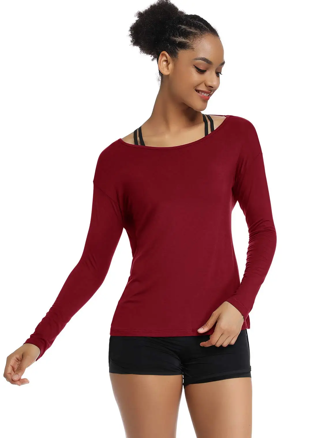 Женский спортивный жилет на шнуровке, топ для йоги