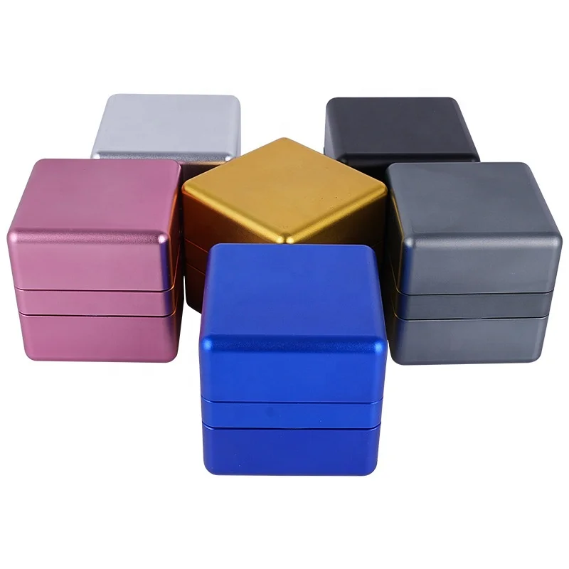New Shape Square 60MM 45MM Grey Aluinum Alloy Grinder Metal Grinder Smoke Shredder Herb Grinder