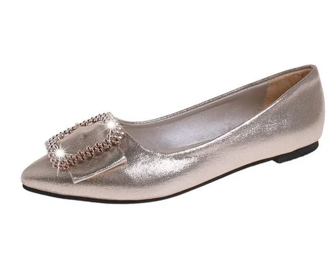 
2021 Fashion elegant lady daily wear flat women casual shoes 