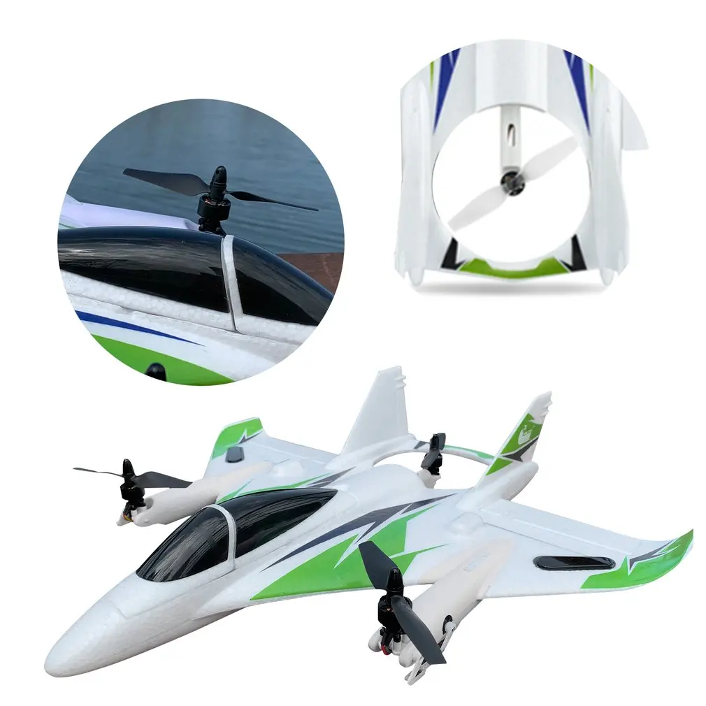 Factory Version HOSHI W500 FPV Glider 3D 6CH RC Drone/ 6G Eob Brushless 6-Axis Gyro Aerobatic Airplane Fixed Wing Aircraft Toys