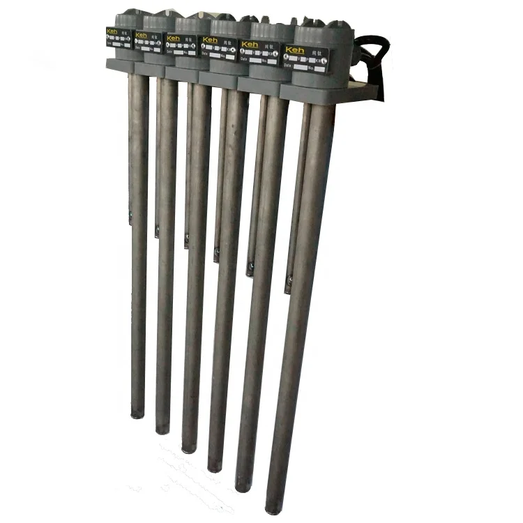 industrial 6kw straight electric titanium  tubular immersion heater for electroplating