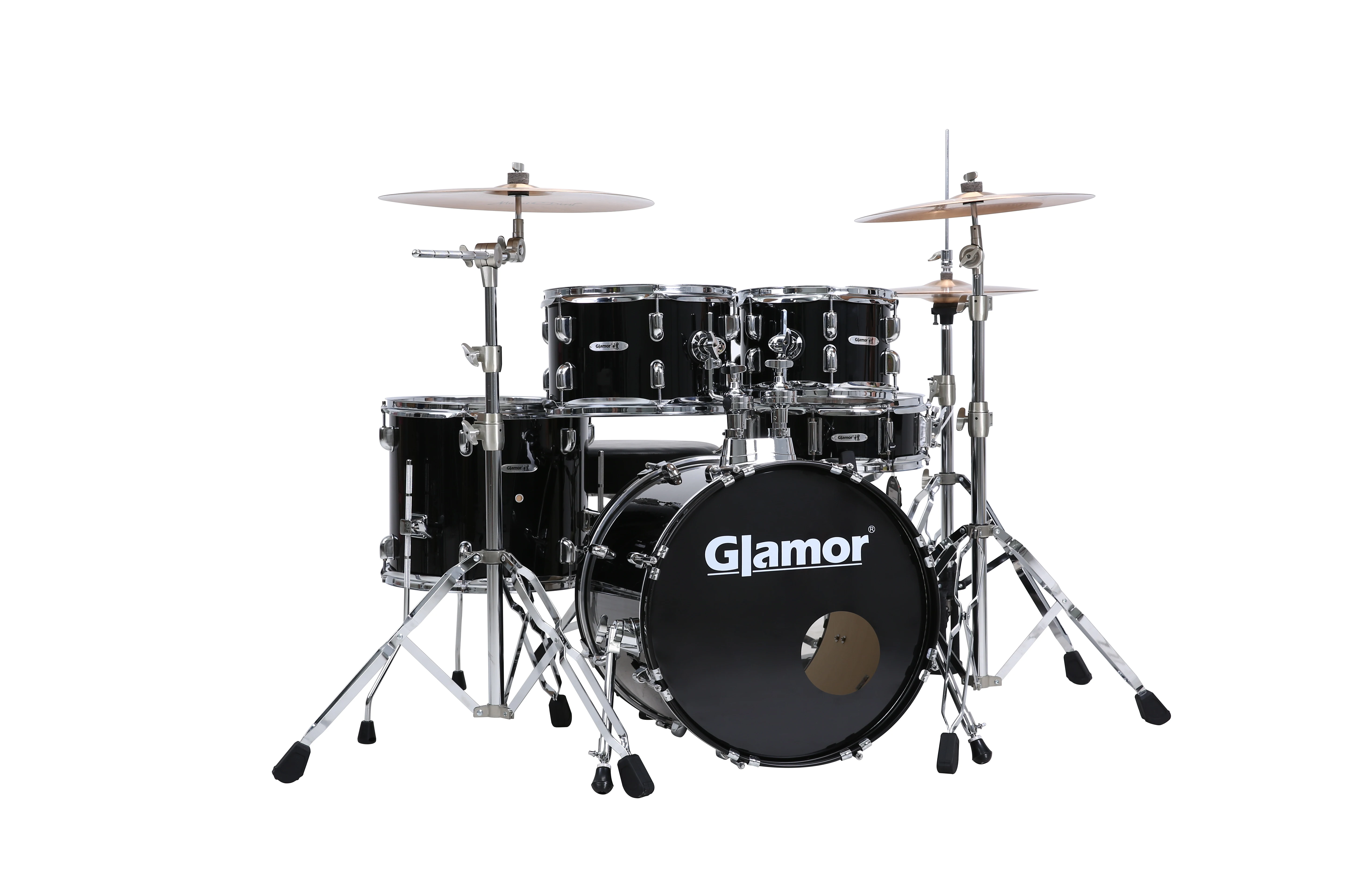 Glamor Drum Musical Instrument P518 Series Professional and Modern High Quality Drum kits