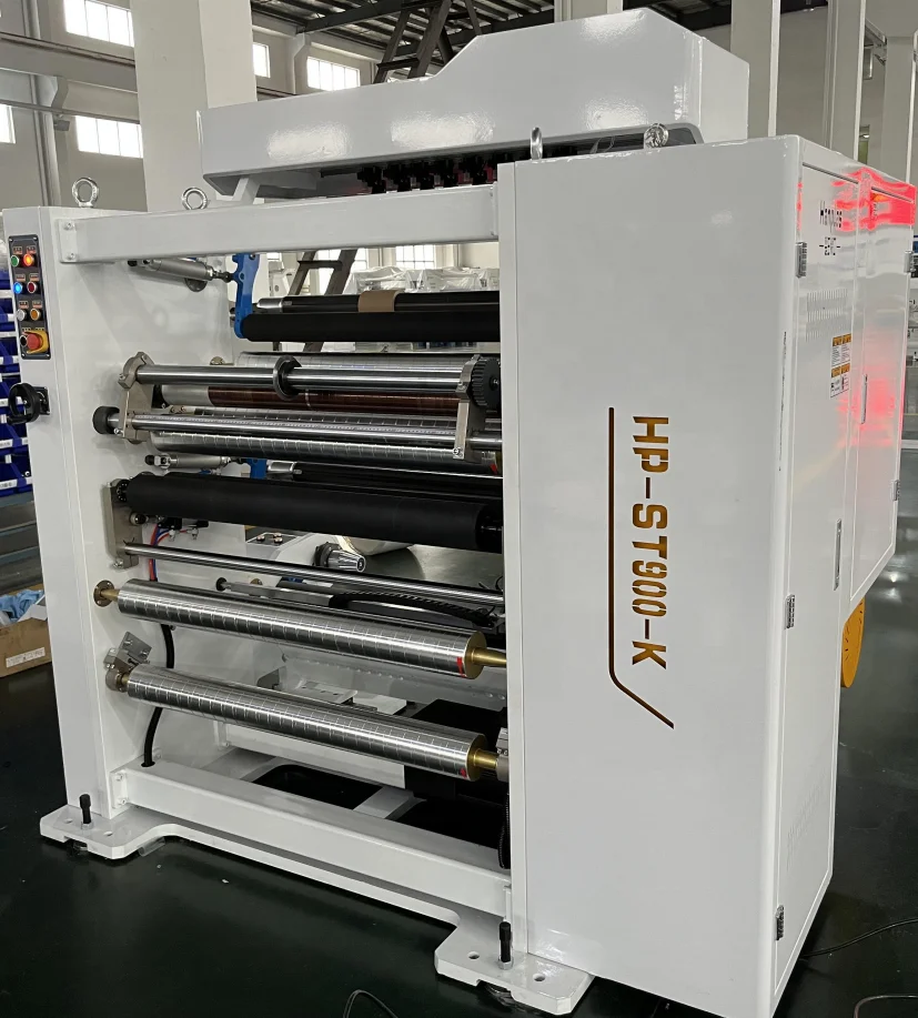 HP-ST900 BOPP/CPP/PET/paper reel cutting slitter rewinder machine