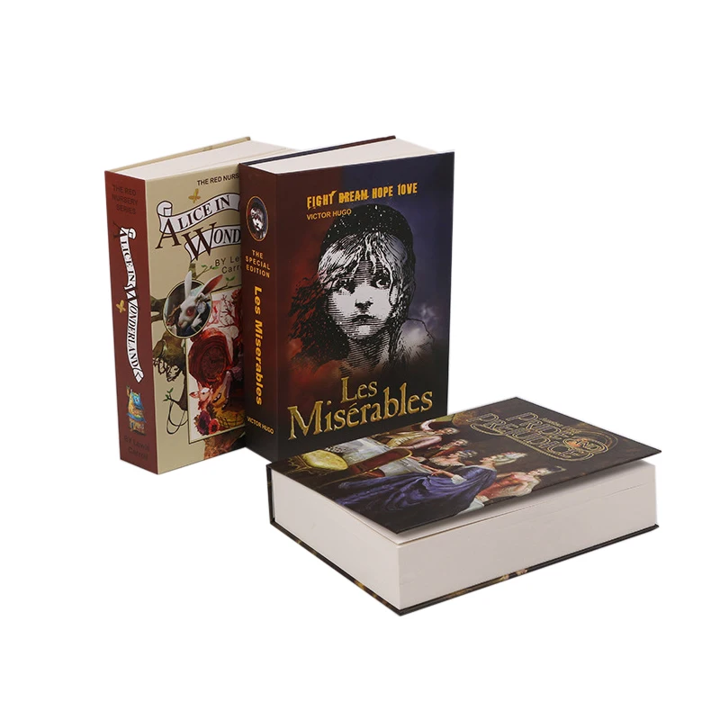  Блокировочная книга из настоящей бумаги сейф с комбинированным замком скрытый защитой от кражи секретный ящик для