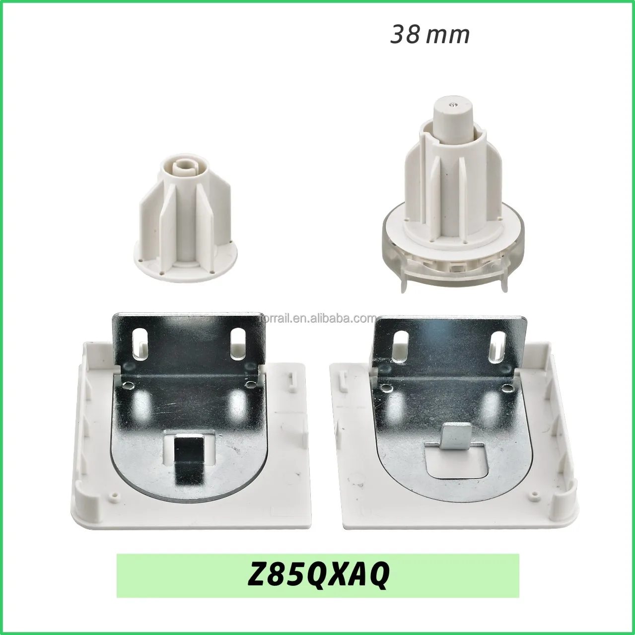 square window covering roller blind with 35 mm tubular Motor blinds 46 mm tube & forrail blinds