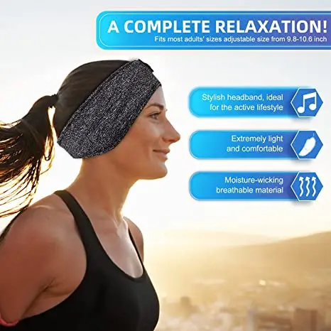 sleep headphone headband for running sleep music sleep headphone wirelessleep headphones eye mask