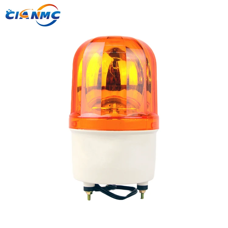 Factory Whosale Hot Selling DC12V/24V/AC220V Electronic Strobe Siren With Rotary lighting And Large Sound Alarm