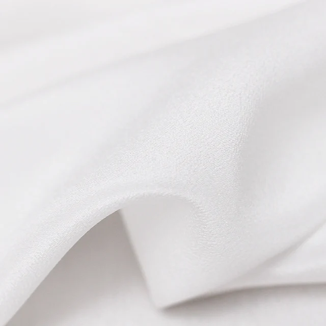 Оптовая продажа, фабричная хорошая цена, 100% Шелковая крепдешиновая ткань, чистый шелк