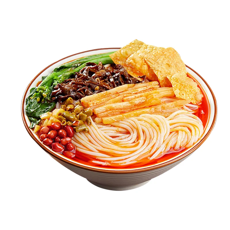 Chinese Yumu Halal Hot and Sour Snail Noodle Instant Rice Noodle