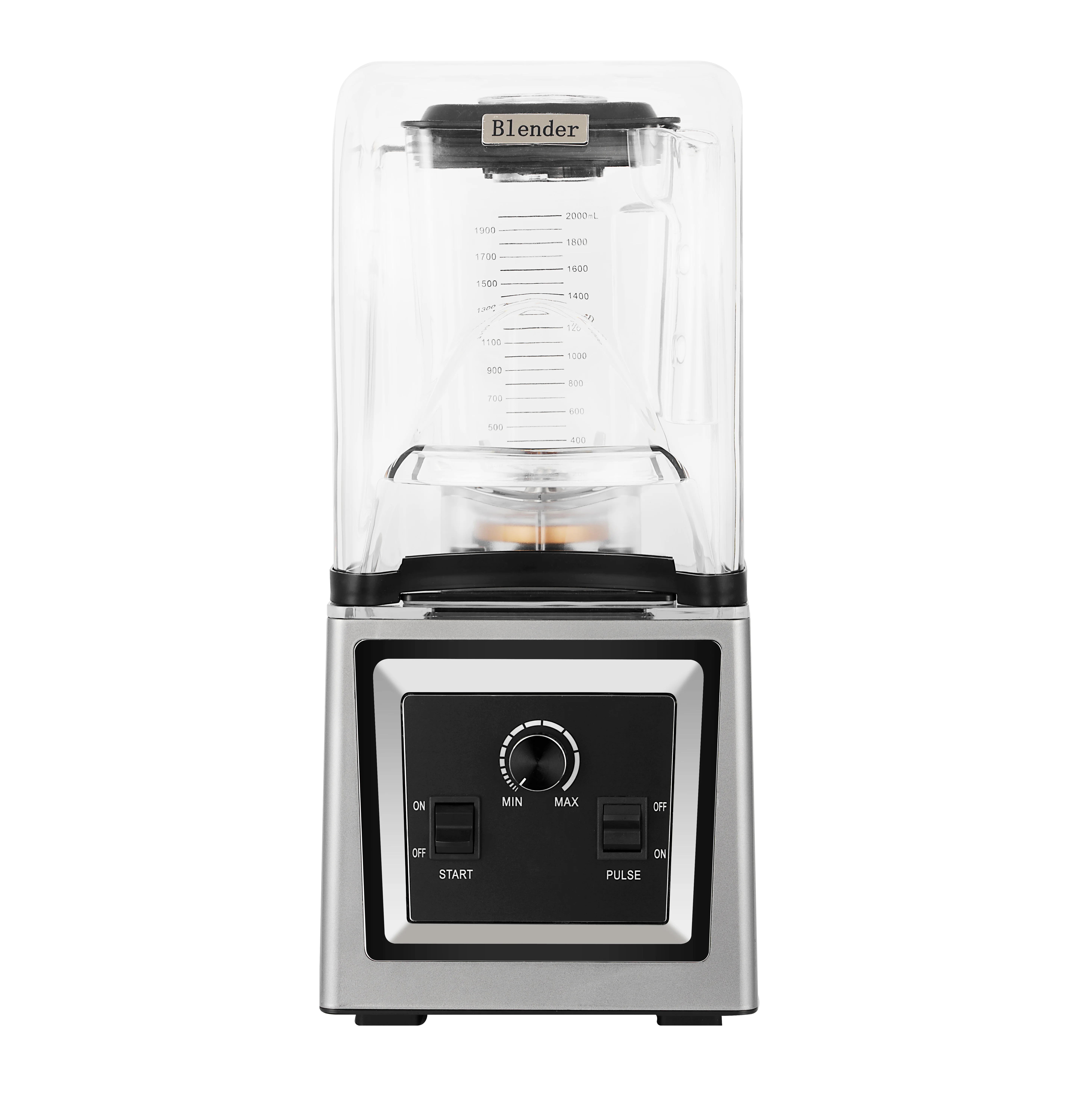 powerful industrial smoothie maker blender coconut sound proof  for ice/juice/Fruit Heavy duty  machine commercial blender