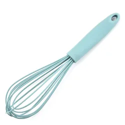 Eco-friendly Egg Tools Silicone Whisk Food Safety Whisk Stainless Steel Hand Whisk