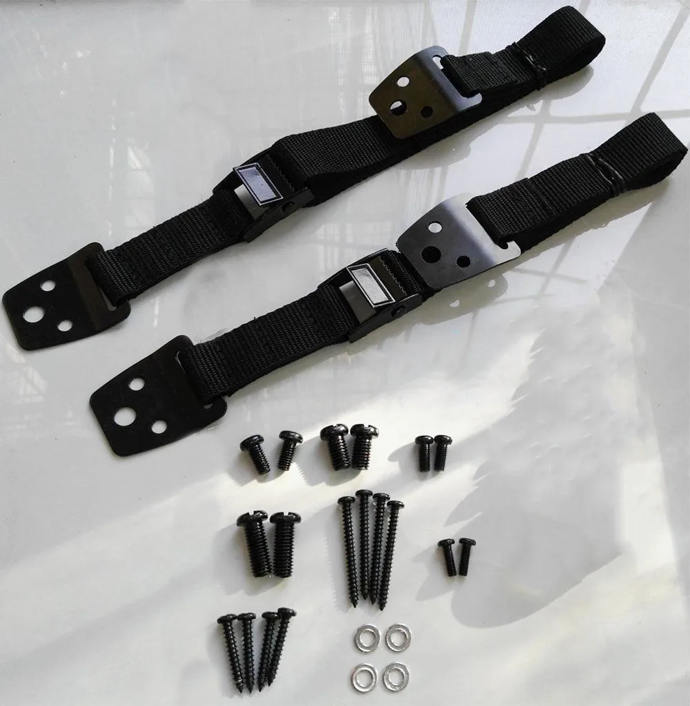 TV Anti-Tip Heavy Duty Dual Cable Non Tipping Child Safety Strap Locks  Easy Install Baby proofing furniture bolts anchors strap