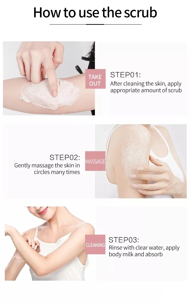 Оптовая продажа фирменная упаковка на заказ оптовая Органический сахар для лица кофе отбеливающие скрабы тела