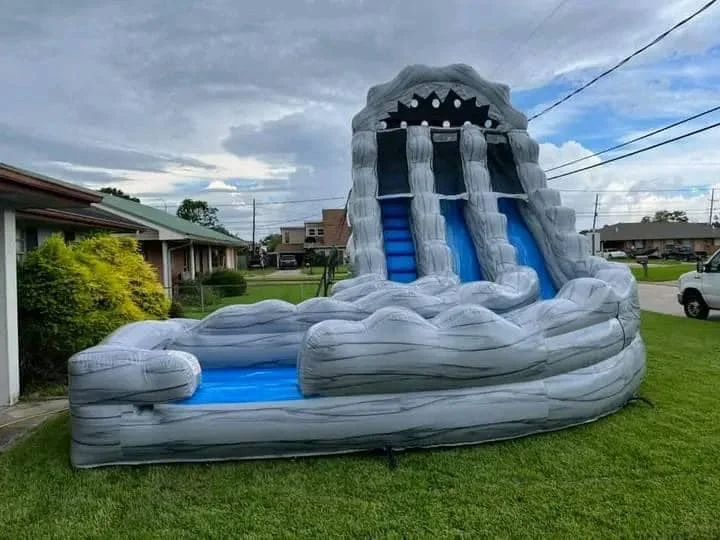 Commercial Adult Bounce House Combo Bouncer Pool Slip And Slide Inflatable Water slide