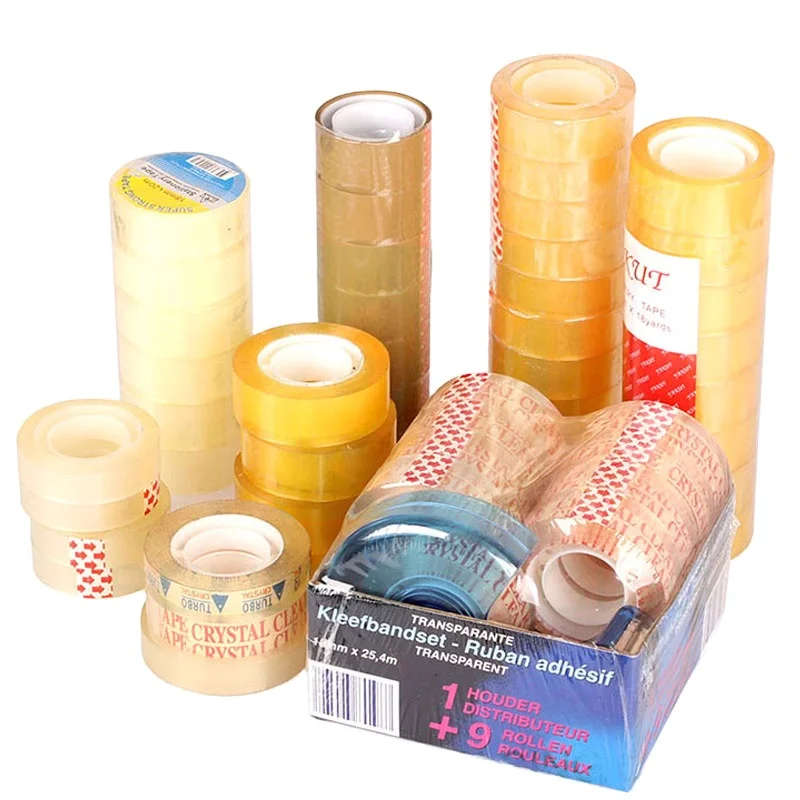 Stationery Tape Invisible or Transparent Small Size Tape For Office Student Home Use Bopp Stationary Sealing Invisible Tape