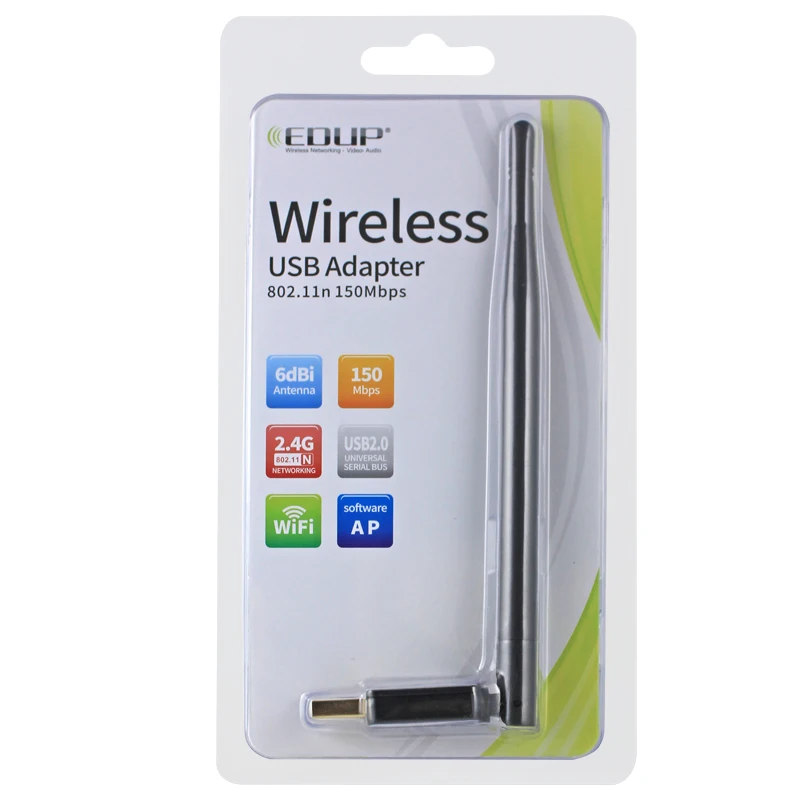 Wifi Adapter EDUP EP-MS8551 High Quality MediaTek 7601 usb wifi dongle wirless WIFI 150Mbps