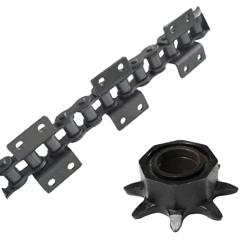 Customized Short Pitch 04B 05B 06B 08B Stainless Steel Chain